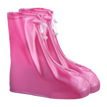 High Top Rain Boot Covers with Zipper for Women and Kids