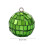 Green Mini Mirror Ball Ornament 3cm 2