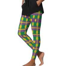 Women's Saint Patrick's Day Leggings High Waist Green