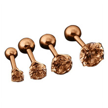 Rhinestone Cartilage Earring Stud for Men and Women