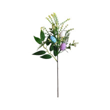 Easter Decorations Artificial Egg Floral Picks with Leaves