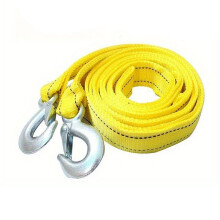 Heavy-Duty Tow Strap with Hooks 2 in x 20 ft 10000 lb
