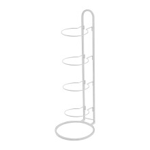 Sports Ball Storage Rack Heavy Duty 4-Tier with Removable