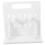 Pegboard Display Stand Storage Organizer White Wood Plastic 5