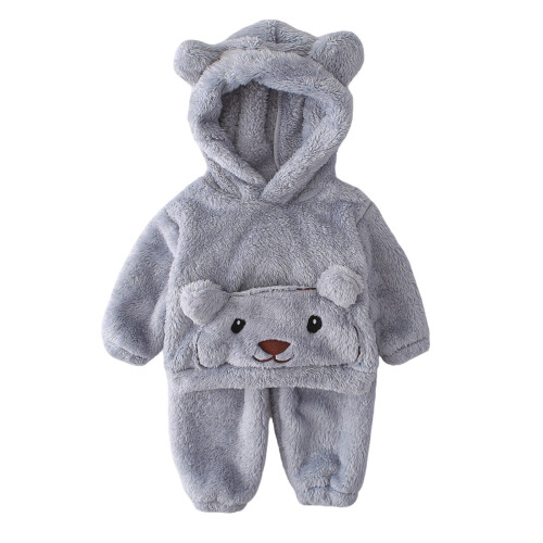 Σετ πιτζάμας με κουκούλα από Arctic Fleece για παιδιά 2-12 ετών