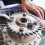 Motorcycle Chain Tensioning Guide Wheel Roller 3pcs 2
