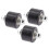 Motorcycle Chain Tensioning Guide Wheel Roller 3pcs 3
