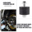 Motorcycle Chain Tensioning Guide Wheel Roller 3pcs 4