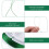 Green DIY Jewelry Wire Flexible Galvanized Iron 2 Rolls 3