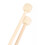 Nonslip Drum Mallets Wooden Handle Percussion Drumsticks 4