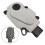 Grille Active Shutter Motor for Ford Volvo 6466R420 5