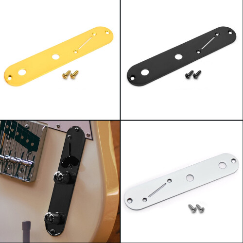 Electric Guitar Control Plate with Bridge Switches and 1