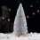 UHUYA Christmas Decor Silver Tree Desktop Door Gift 7