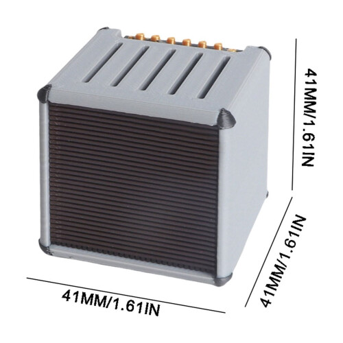Guitar Pick Storage Box Amplifier Design 3D Printed 2