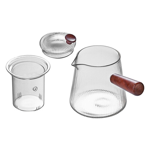 TISHITA Glass Teapot with Infuser 800ml 2