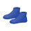 Waterproof Silicone Shoe Covers Blue Non-Slip 2