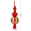 Vintage Plastic Christmas Tree Topper Spherical Gourd 2