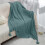 Knitted Sofa Blanket Soft Warm with Wind Fringe 6