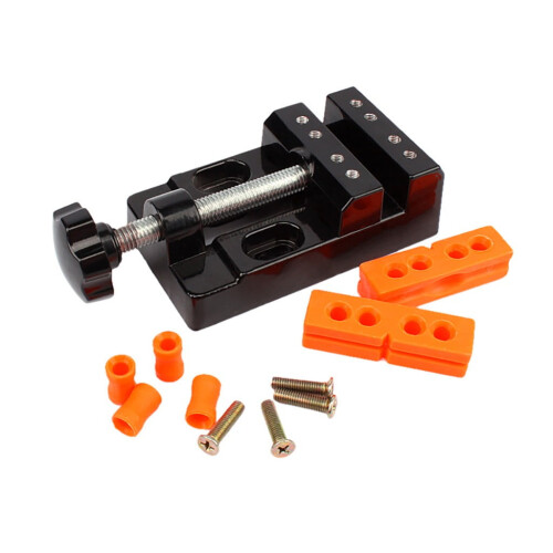 Mini Table Vise Aluminum Alloy Flat Clamp 1 Pack 1