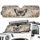 Mandala Butterfly Windshield Sun Shade for Jeep Models UV 2