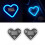Solar Heart LED Ambient Light IP65 Waterproof 5 Modes 2