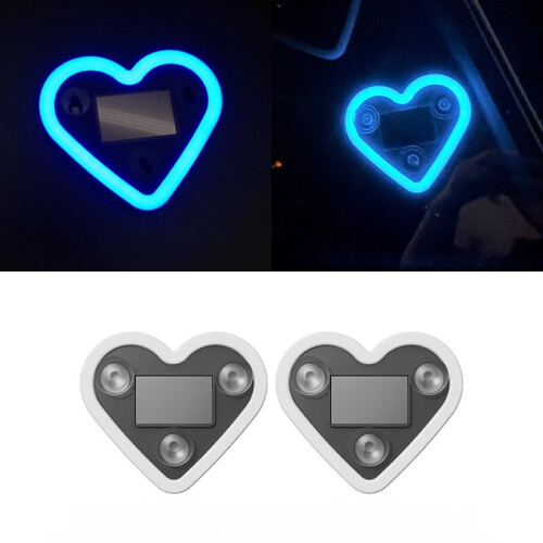 Solar Heart LED Ambient Light IP65 Waterproof 5 Modes 1