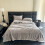 Fleece Throw Blanket Silver 27.5 x 39 Inches 5