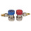 Brass AC Adapter for R134A and R1234Yf Quick Coupler 2