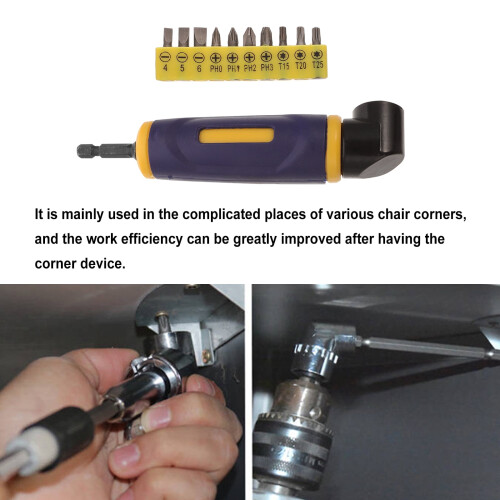 Bit Bender Rechargeable Drill Corner Adapter 2