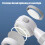 Portable Handheld Shower Head with Pressure Boost and Water 6