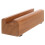Wood Rectangular Mirror Base Indoor 11.8 x 3.1 x 2.6 in 4