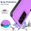 Defender Case for Samsung Galaxy S23+ 5G Purple Rugged 5