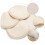 Beige Cotton Nursing Pads Reusable Leak-Proof Soft 7