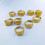 Gold Plated Alloy Ring for Men Adjustable 30 pcs 2