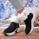 Women's Winter Snow Boots Black Size 6 8