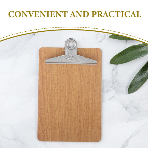NICEXMAS Hardboard Clipboard with Profile Clip and 2