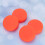 Red Rubber Hockey Pucks Textured Edges 10 Pack 6