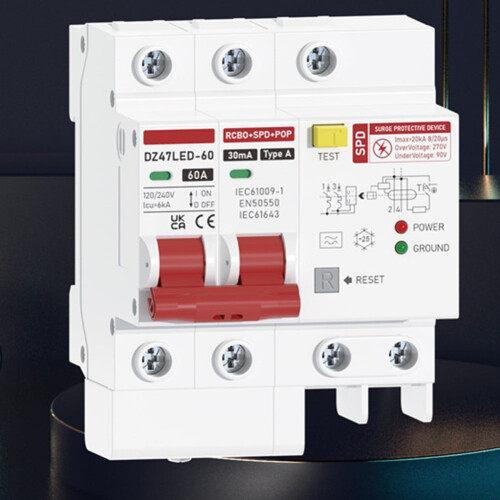 Type A RCCB 2P Flash Protection 30mA 120V/240V 10A 2