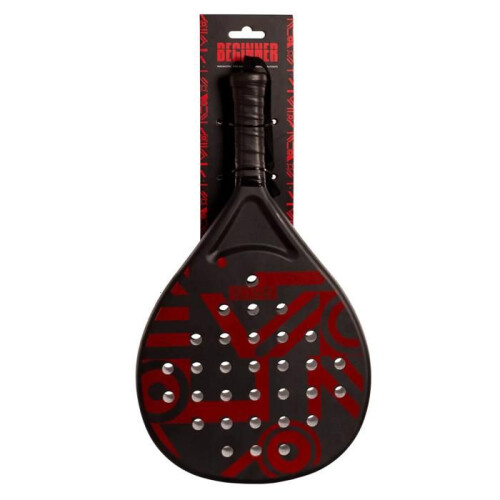 Raquette de padel Softee Beginner - noir/rouge 1