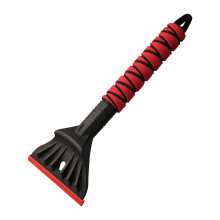 Car snow removal shovel with ice scraper and brush