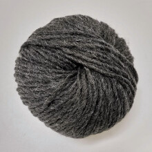 Soft Wool Acrylic Blend Yarn Dark Gray 50g