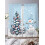 Sheer Christmas Tree and Snowman Curtains 52x84 in Light 3