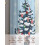 Sheer Christmas Tree and Snowman Curtains 52x84 in Light 6