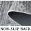 Kitchen Runner Rug Set Non-Slip Grey 2-Piece 3
