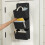 Hanging Storage Bag Gray 3-Tier Large Capacity 4