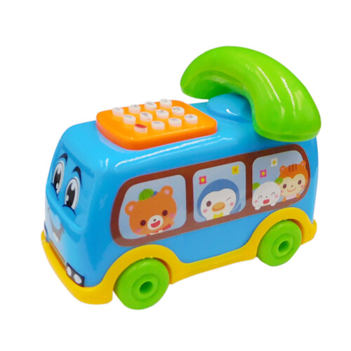 Black Music Bus Phone Educational Toy for Babies 1