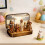 Pocket Jesus Mini Figure Tin Box Easter Nativity Display 6
