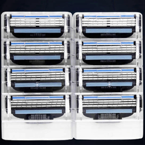 48 Pack Mach 3 Compatible Razor Blade Refills for Men, Manual Replacement Blades for Smooth Shaving 1