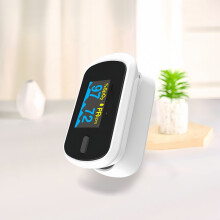 Non-Invasive Oximeter and Blood Glucose Meter Smart Wearable Test Kit for Seniors, Home and Travel, Includes 5