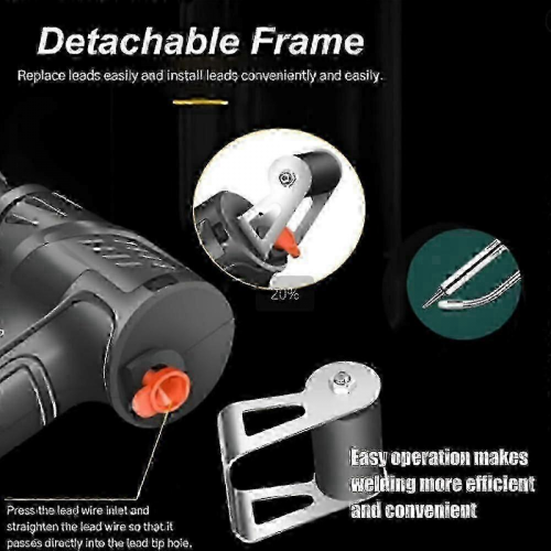 2025 Handheld Soldering Gun with Built-In Heating for Industrial Use, Durable and Efficient Tool 2